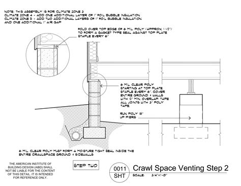 AIBD Detail 0011 Crawl Space Vent Step 2 » American Institute of ...