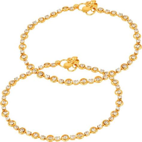 Gold Anklet - Buy Gold Anklets/Payal online at Best Prices in India ...