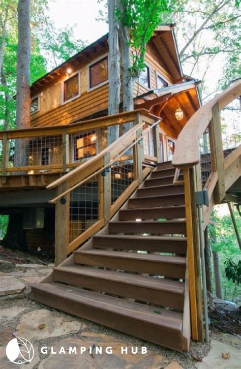 Unique Luxurious Tree House Hotel with a Spacious Wrap Around Deck in ...