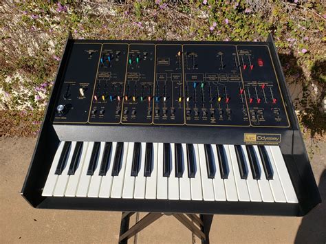 MATRIXSYNTH: Vintage ARP Odyssey Mk I Black & Gold 2800 - Serviced w ...