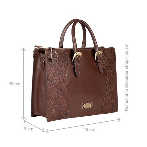 Buy Brown Desert Wind 01 Laptop Bag Online - Hidesign