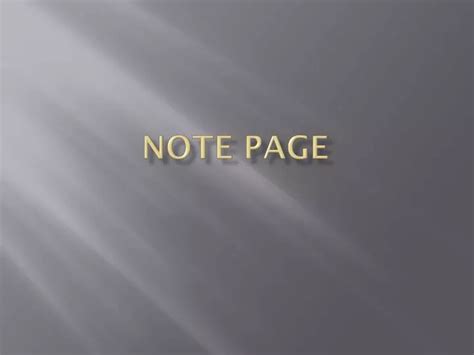 Image result for Note Page View PowerPoint