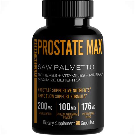 ADDOT WellLife Prostate Max Supplement for Men with Saw Palmetto and 30 ...