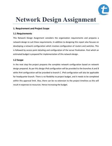 Image result for Network Assignment Title Page