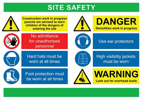 Construction Site Safety Signs Ireland at Roger Monday blog