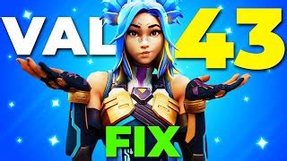 Image result for How to Fix Valorant Error Code Val 43