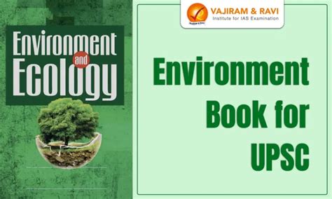 Environment Book for UPSC, Best Books for Environment and Ecology