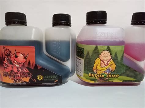 Azteka Devil Juice 250ml +Budha Juice 250ml - Gori Grow – GrowShop CABA ...