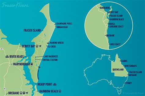 Getting to K'gari (Fraser Island) from Hervey Bay - Fraser-Tours.com