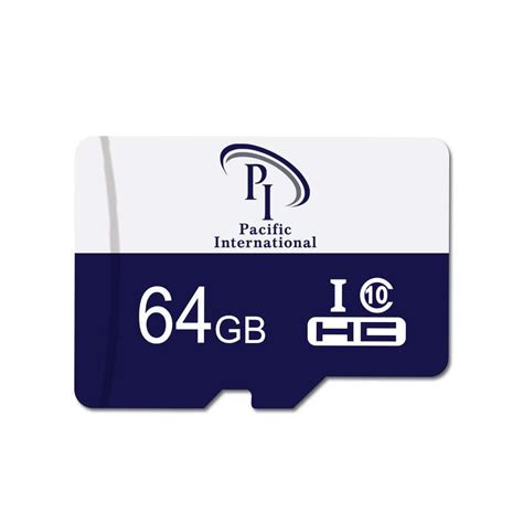 Pacific International Class i 10 HC MicroSD Memory Card (64 GB) - Buy ...