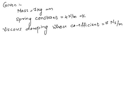 Oscillating Spring with Mass Problem 的图像结果