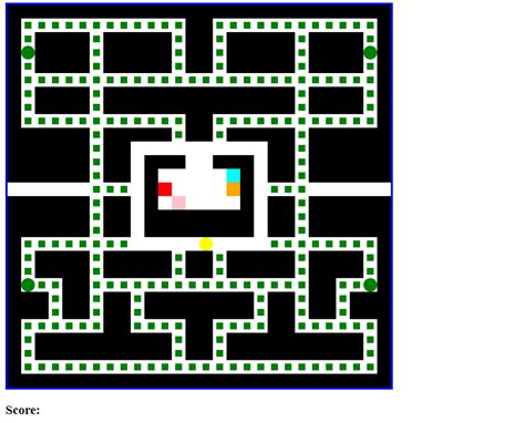 Image result for How to Make Pacman Game in HTML CSS JavaScript Source Code