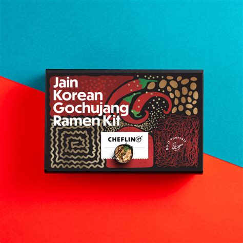 Jain Korean Gochujang Ramen Kit for 4