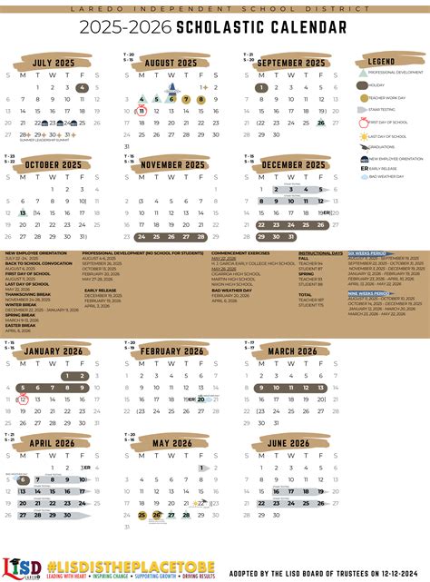 Laredo Independent School District Calendar 25-26 Revised pdf - EduCounty