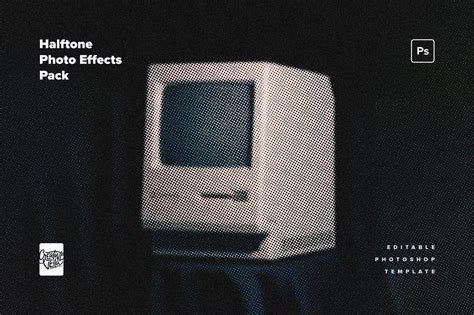 Halftone Photo Effects Pack — Teletype