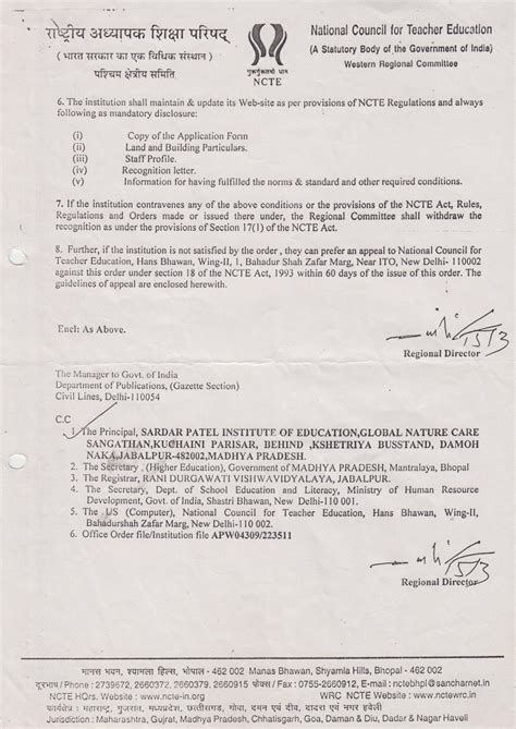 Welcome To Sardar Patel Institute Of Education - Courses