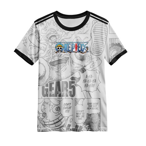 Gear 5: Luffy's Toon Force Masterpiece Manga Oversized tees – Xagon