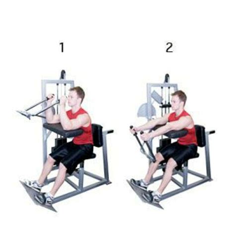 Image result for Tricep Machine Exercises