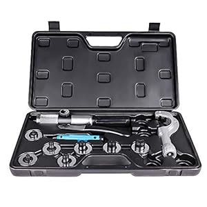 Generic Hydraulic Tube Expander Tool Swaging Kit HVAC 3/8, 1/2, 5/8, 3/ ...