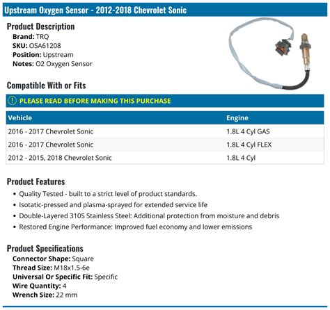 Image result for How to Install O2 Sensor On 2018 Chevy Sonic