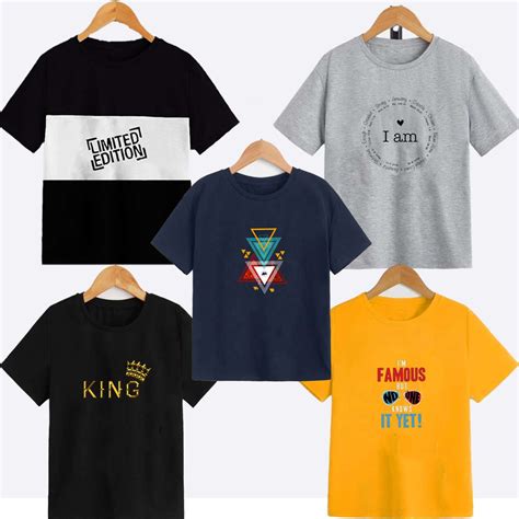 Boys Printed Pure Cotton T Shirt Price in India - Buy Boys Printed Pure ...