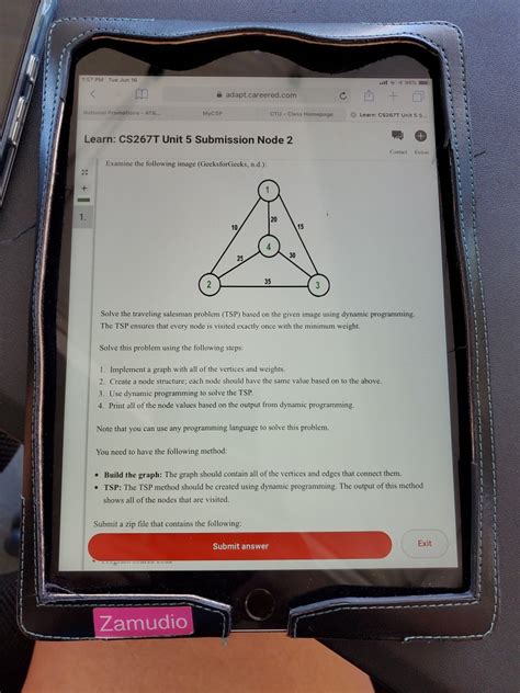 TSP Problem Dynamic Programming 的图像结果