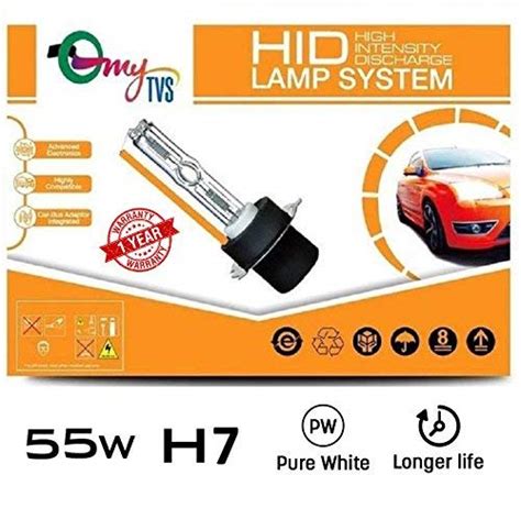 myTVS H7 Car HID 55W 6000K White Xenon High Power Headlight Conversion ...