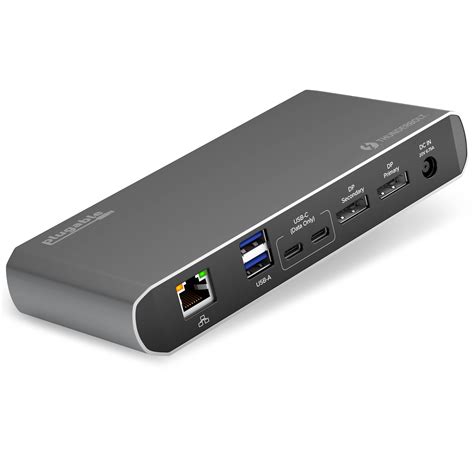 Plugable Thunderbolt 3 and USB C Dock with 60W Charging, Compatible ...