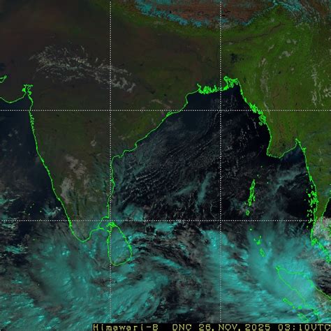 himawari Weather: Latest Satellite Images And Maps Of India