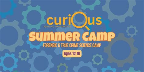 Forensic and True Crime Science Camp, 619 W Oak St, Palestine, 14 July ...