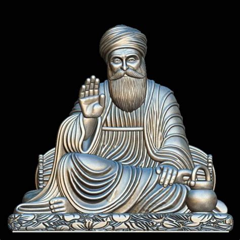 Guru Nanak 3D Model | Divine Elegance