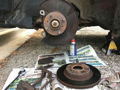 Repairing brakes on a 1988 Acura Legend