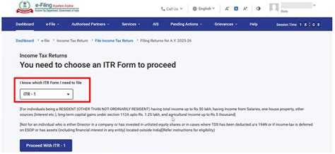 File ITR-1 (Sahaj) Online User Manual | Income Tax Department