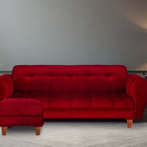 Milan 4 Seater Sofa with Ottoman