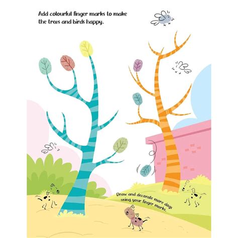 Fingerprint art- Garden–Smartt Sprouts