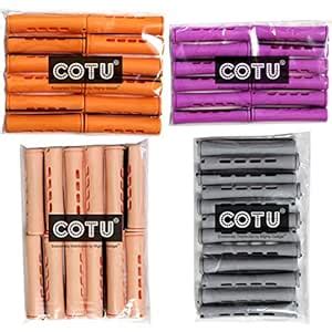 Cotu (R) 48 Pieces Variety Pack Perm Rods For Hair - Sizes: Small ...