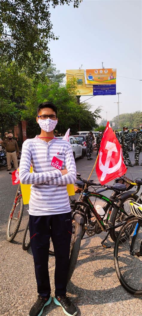 Cycle Rally: Hundreds of Women, Students, Workers, Artists Protest in ...