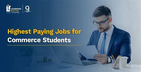 Highest Paying Jobs for Commerce Students