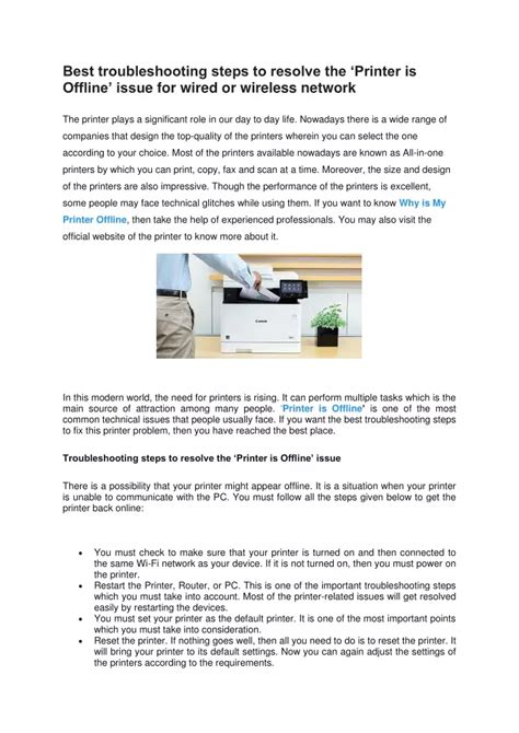 Image result for Wireless Printer Troubleshooting