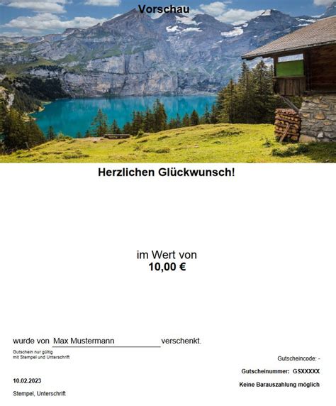 RATIOsoftware - Online Gutschein Demo - Jetzt testen!