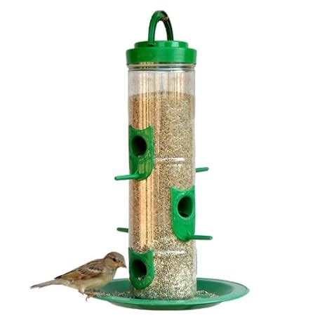Amijivdaya Large Bird Feeder with Holding Handle (Pack of 1) : Amazon ...