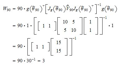 Image result for Wald Test Example Excel