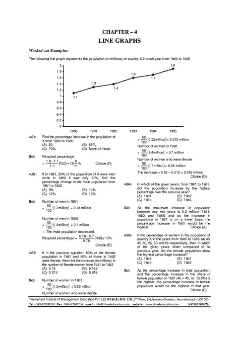 Chapter 4: Line Graphs - Mathematic & Statistical Analysis - Studocu