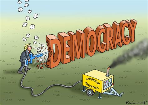 Democracy Cartoon 的图像结果