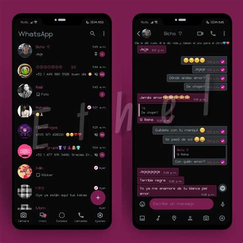 Amoled Dark Theme For YOWhatsApp & Fouad WhatsApp By Ethel | Whatsapp ...