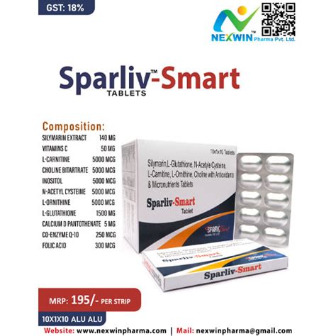 SPARLIV™-SMART TABLETS Nexwin Pharma Pvt. Ltd.