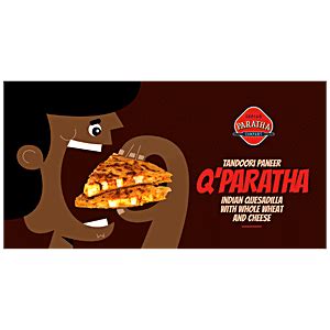 Buy INDIAN PARATHA COMPANY Chettinad Q'Paratha Indian Quesadilla With ...