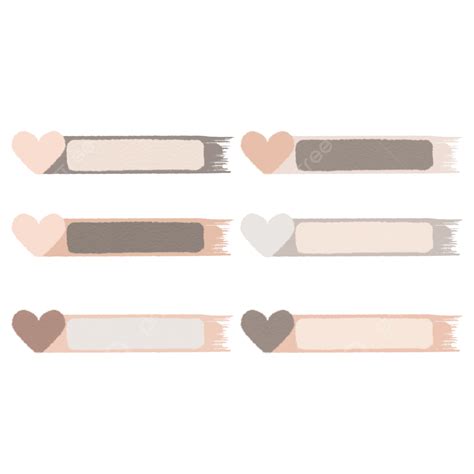 Name Tag Illustration PNG Transparent, Aesthetic Name Tag Illustration Set, Name Tag, Label, Tag ...