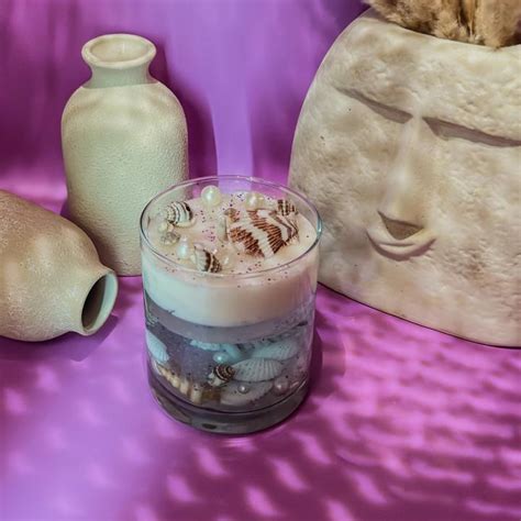 Ocean Mystique Aroma Candle | Enchanting Glow
