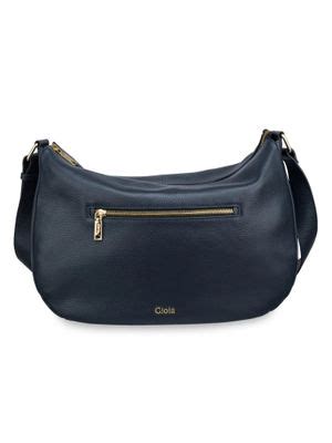 Buy Gioia Giorno Big Top Zip Blue Crossbody Bag Online